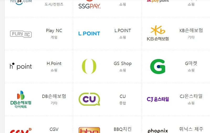 컬쳐랜드-사용처