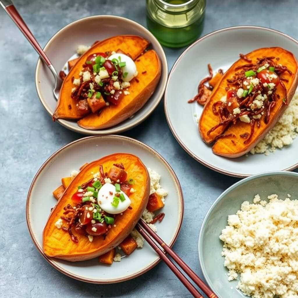 아침에 먹으면 좋은 음식 고구마 요리
