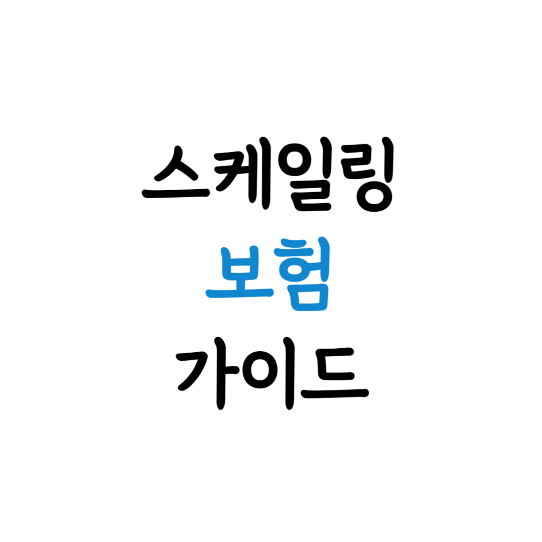 치과 스케일링 보험 가이드 이미지