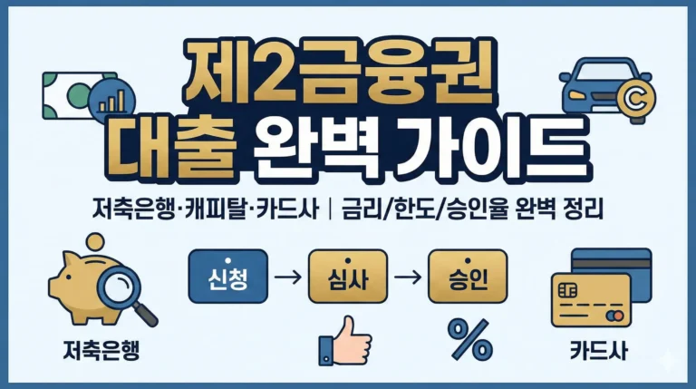 제2금융권 대출 가이드 썸네일 이미지