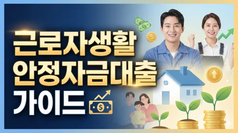 근로자생활안정자금대출 가이드 썸네일 이미지