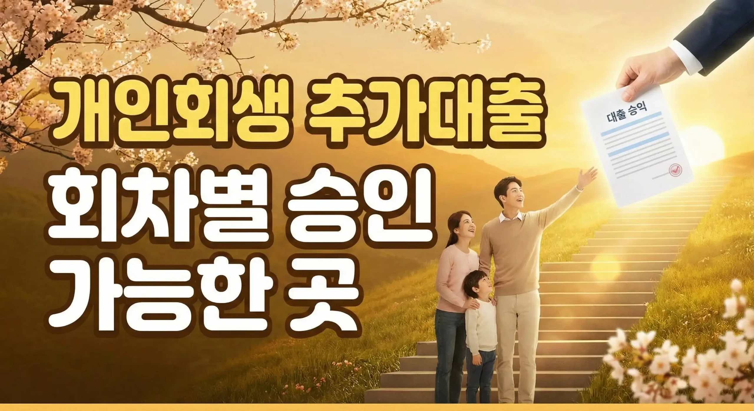 개인회생 추가대출 승인 가이드 대표 이미지