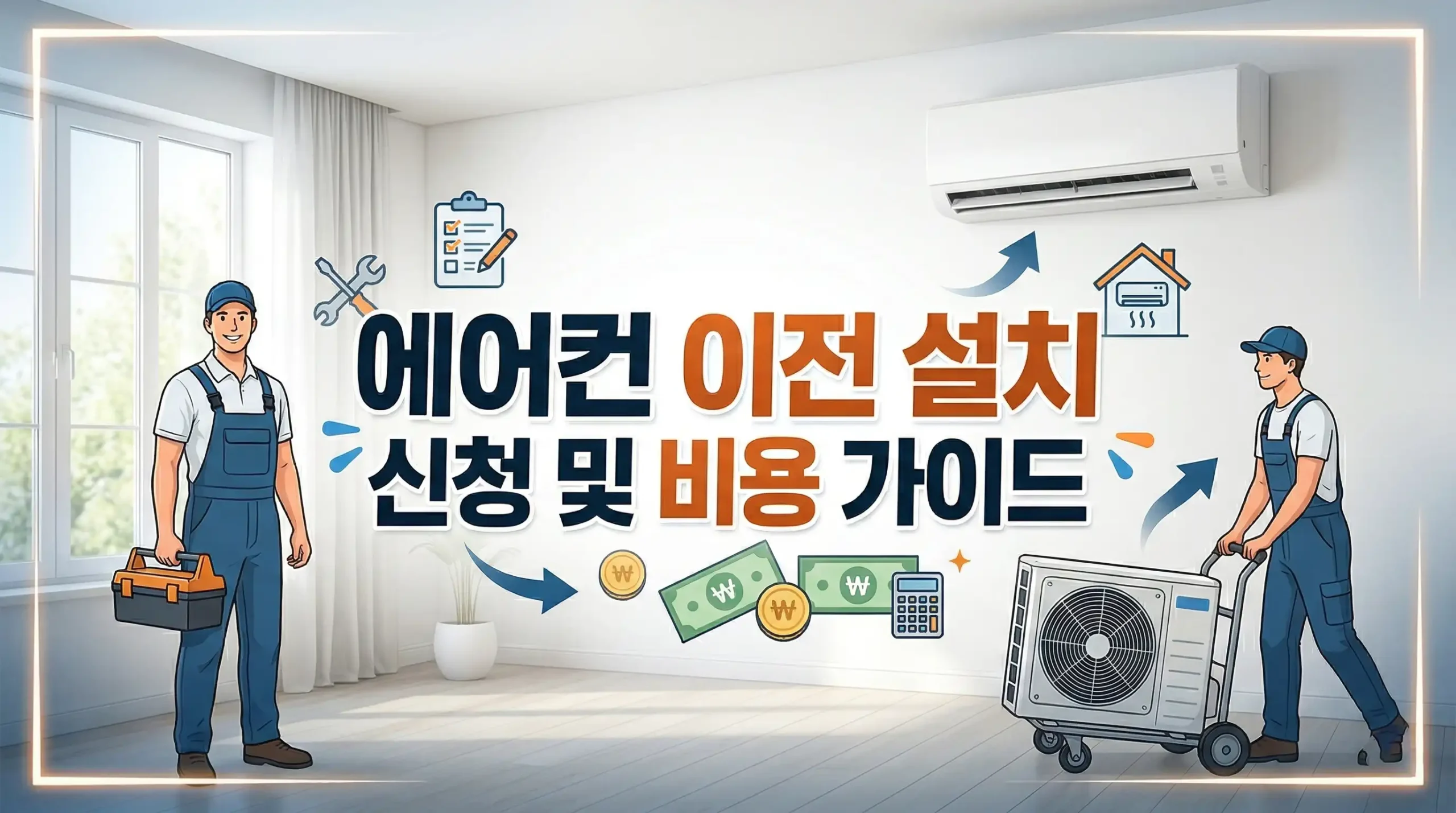 에어컨 이전 설치 및 비용 가이드 대표이미지