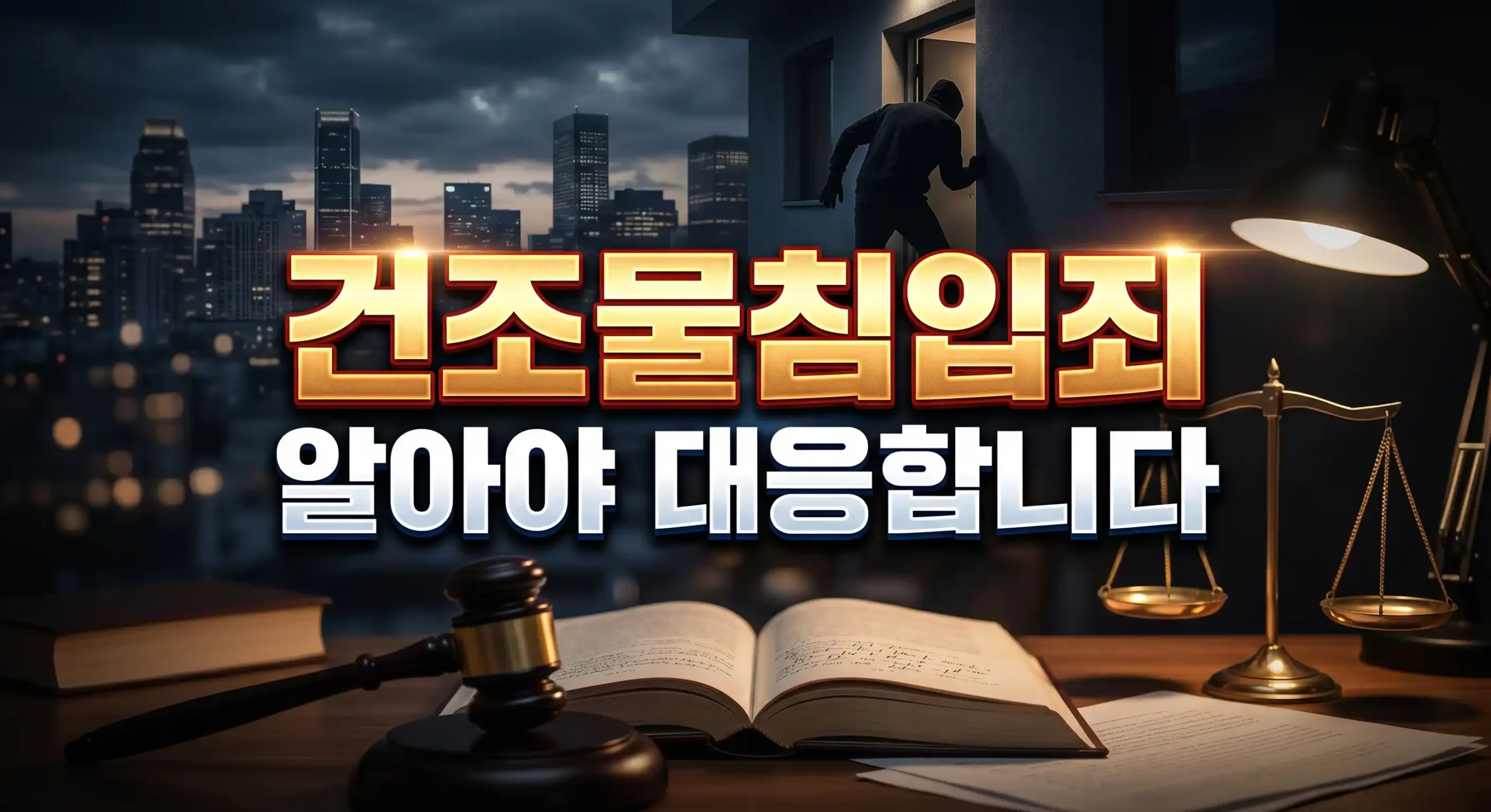 건조물침입죄 성립요건 처벌 수위 대응방법 대표이미지