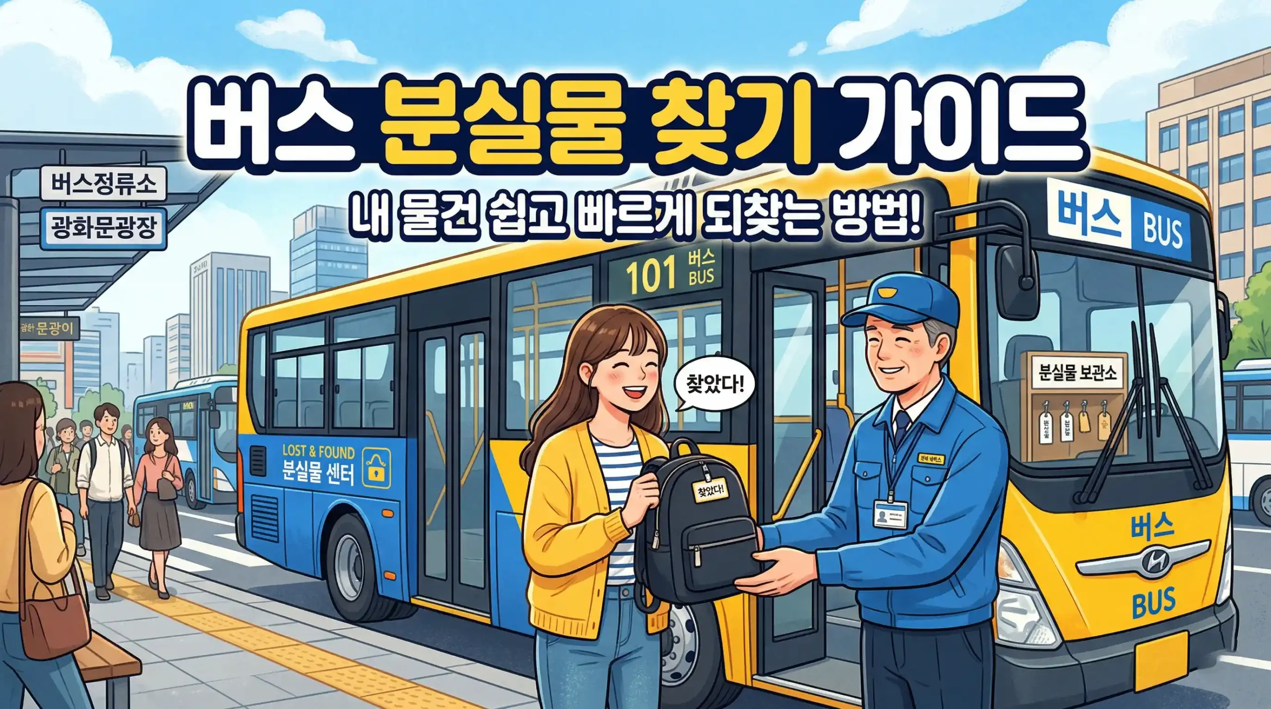 버스 분실물 찾기 대표 이미지