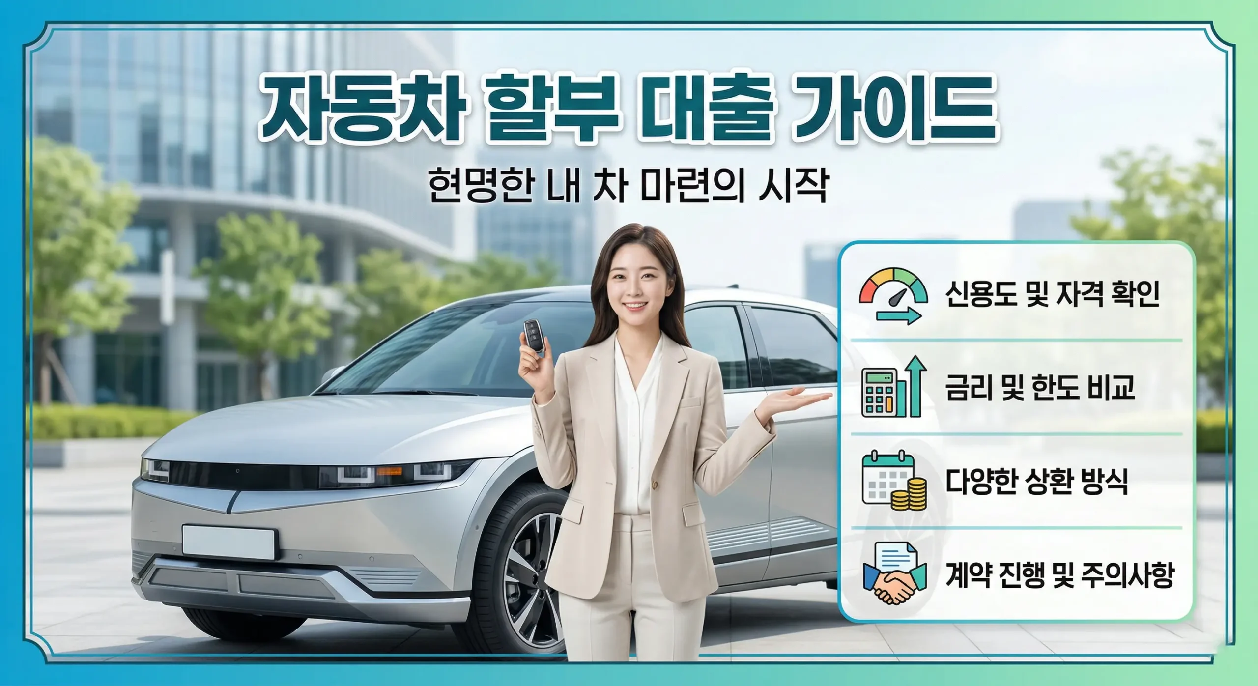 자동차 할부 대출 대표사진